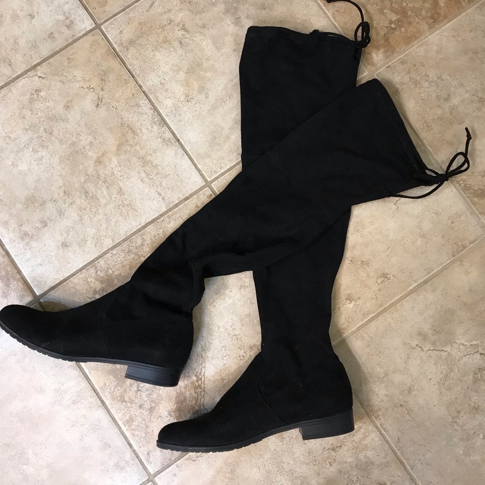 ▪️STEVE MADDEN Thigh High Suede Boots